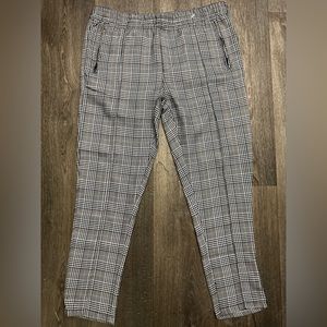 F21 plaid pants